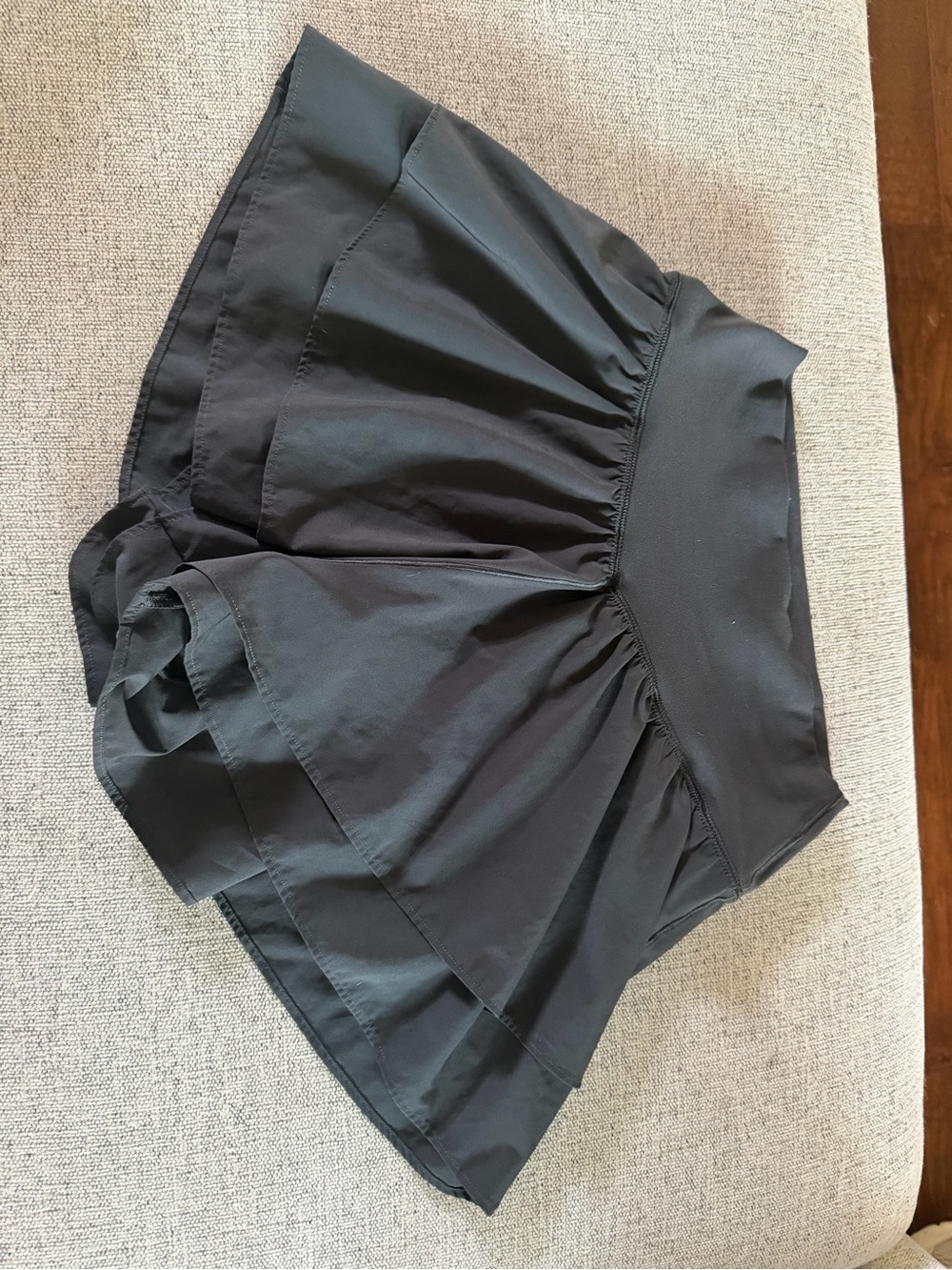 aerie Black Athletic Skort